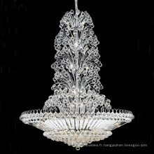 Lustre en cristal moderne pour centres de décoration de mariage